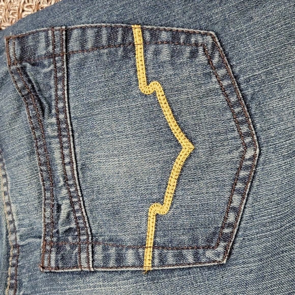 Buffalo David Britton Driven Blue Straight Leg Boys Denim Jeans Size 16 - Picture 5 of 13